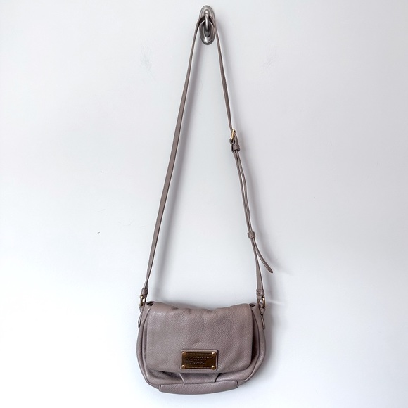 Marc by Marc Jacobs Classic Q Isabelle Gray Mini Crossbody Bag